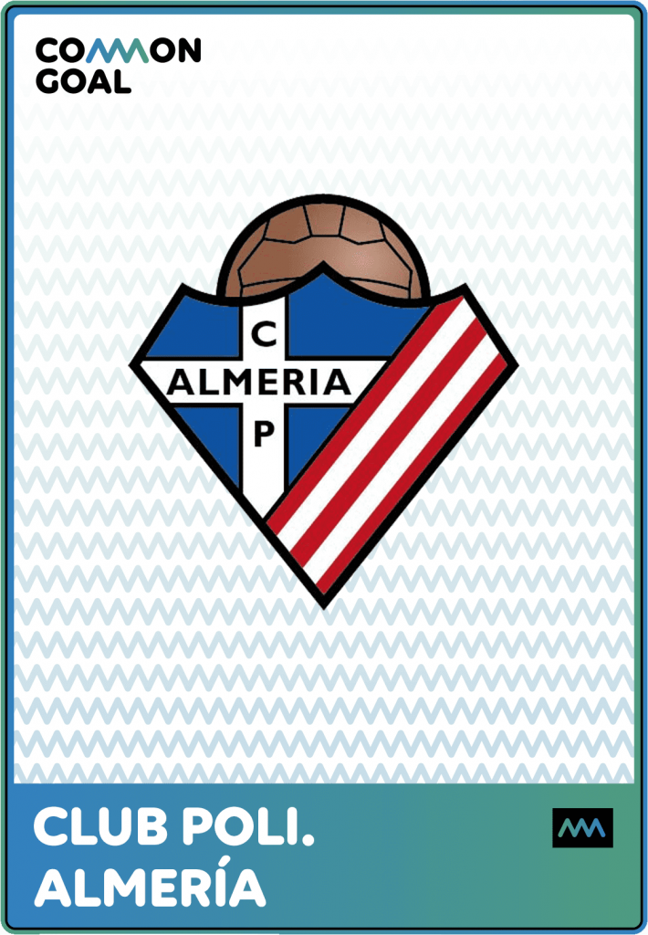 Polideportivo Almería como miembro de la Common Goal